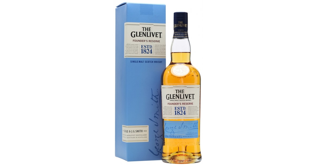Виски Glenlivet Founder's Reserve 0.7 л (5000299609347)